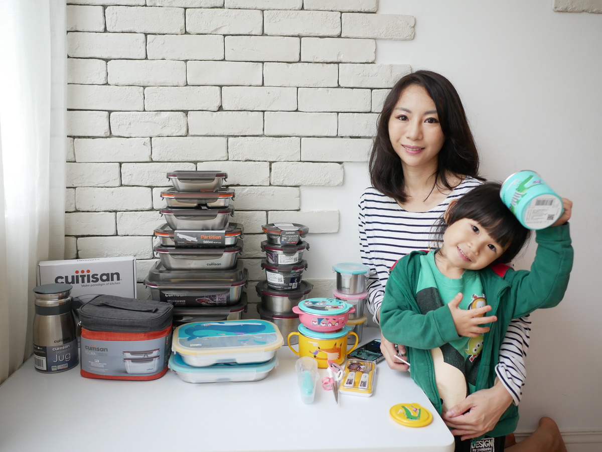 [生活] 韓國Cuitisan酷藝師不鏽鋼保鮮盒+兒童餐具(可微波)+EVO噴油瓶(不阻塞)